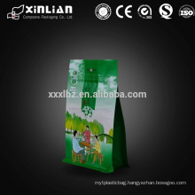 promotion empty Tea Bag with zip lock/tea packaging